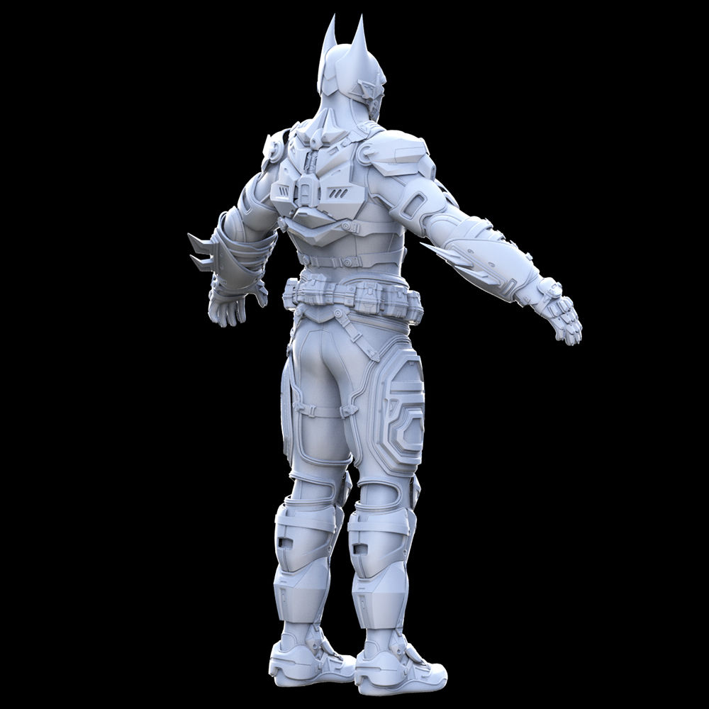 Batsuit Armor From Batman Beyond 3d Printing Model 3472