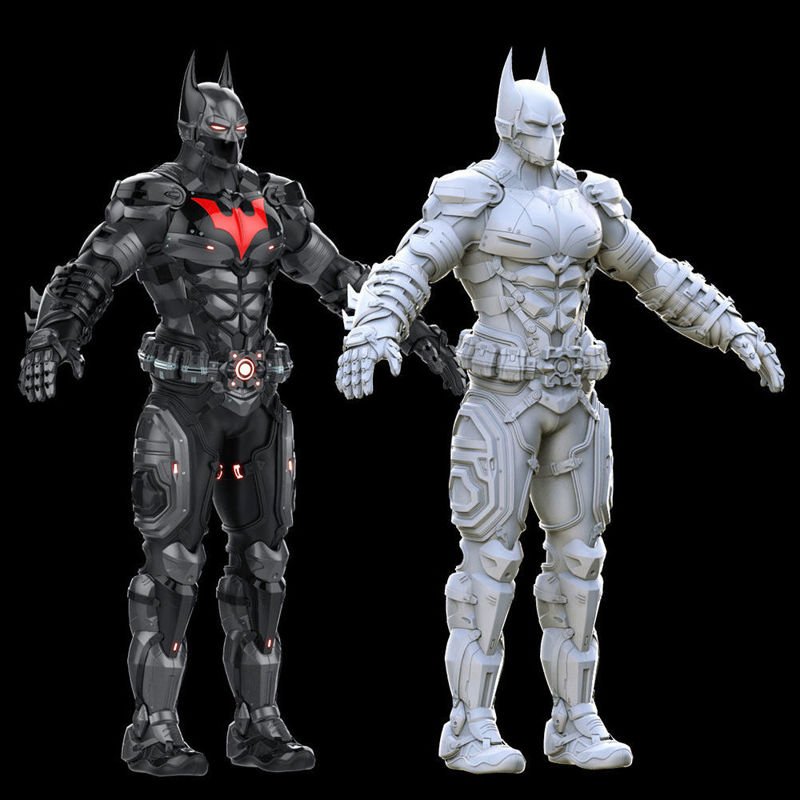 Batsuit Armor de Batman Beyond Modèle d'impression 3D