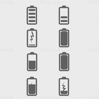 Batteriesymbole
