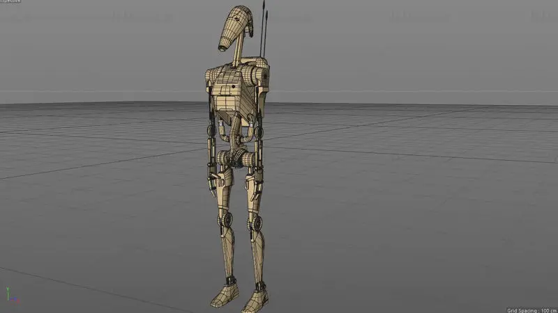 Battle Droid Figürleri 3D Model Baskıya Hazır STL