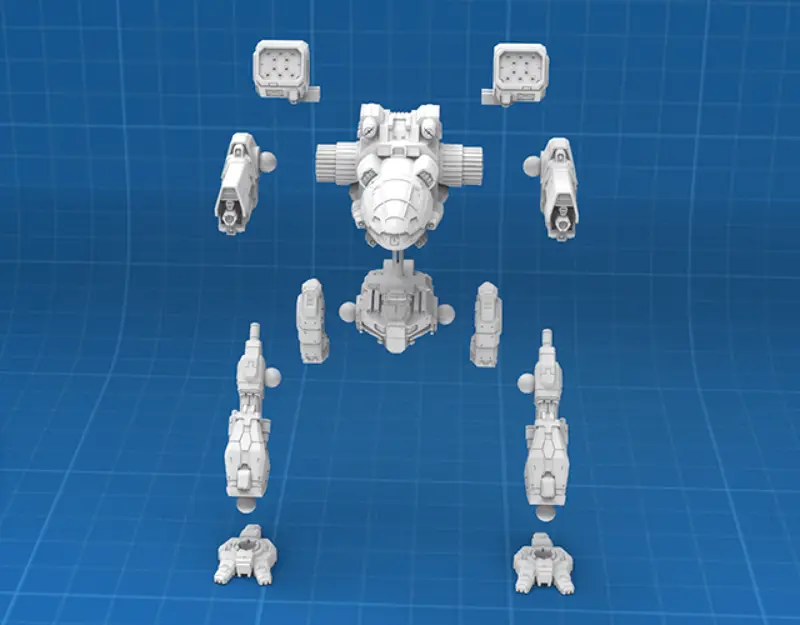 Battletech Mad Cat MkII Фигурки 3D-печатная модель STL-файлы