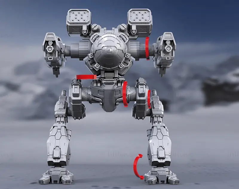 Battletech Mad Cat MkII Фигурки 3D-печатная модель STL-файлы