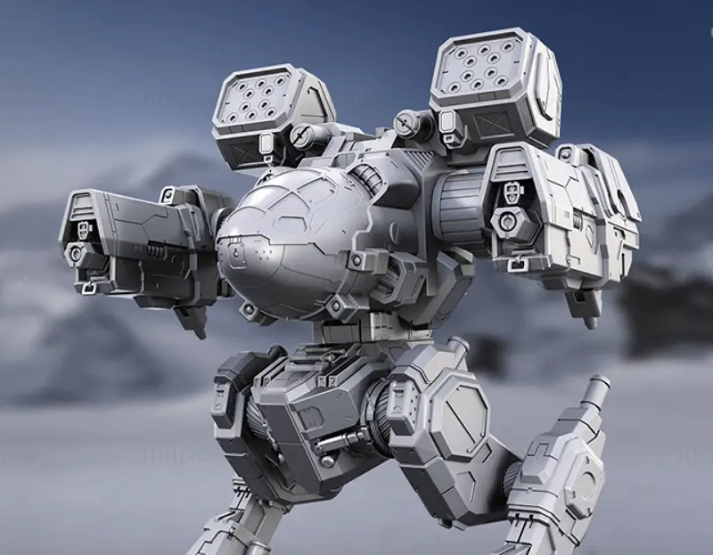 Battletech Mad Cat MkII Фигурки 3D-печатная модель STL-файлы