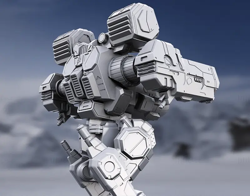 Battletech Mad Cat MkII Фигурки 3D-печатная модель STL-файлы
