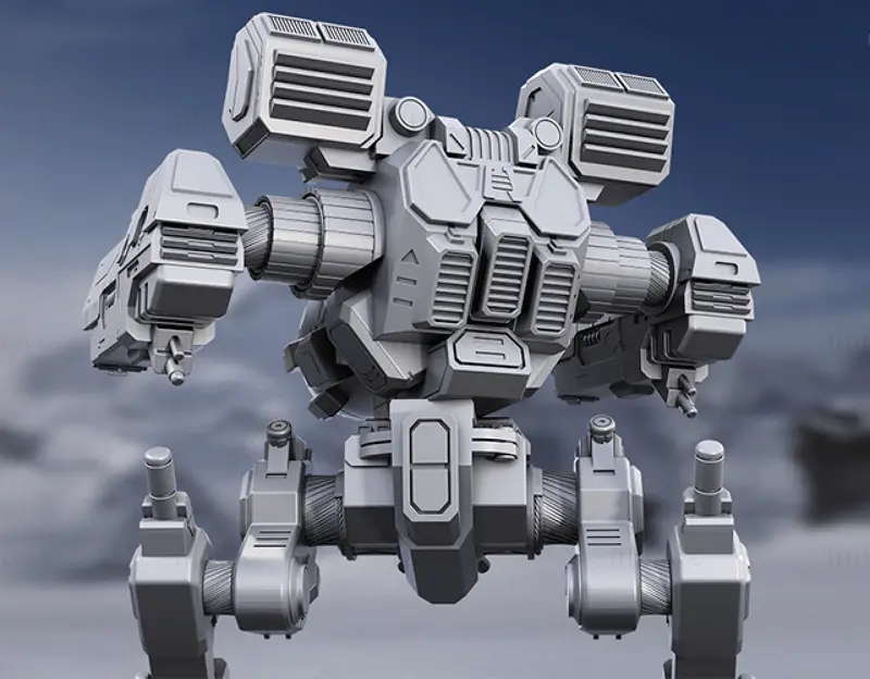 Battletech Mad Cat MkII Фигурки 3D-печатная модель STL-файлы