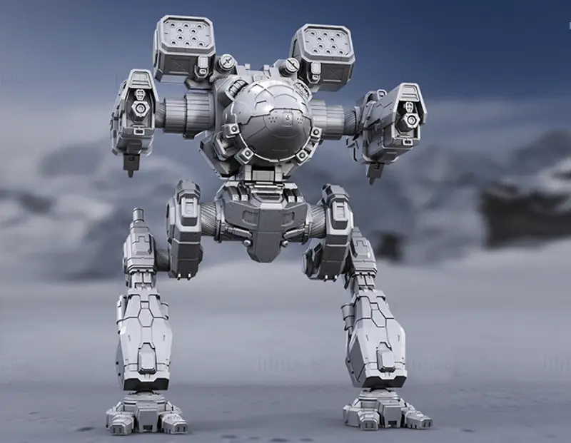 Battletech Mad Cat MkII Фигурки 3D-печатная модель STL-файлы