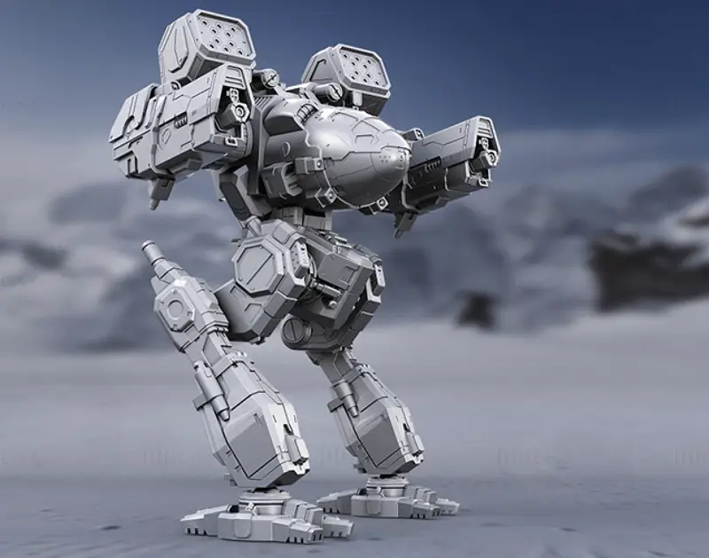 Battletech Mad Cat MkII Фигурки 3D-печатная модель STL-файлы