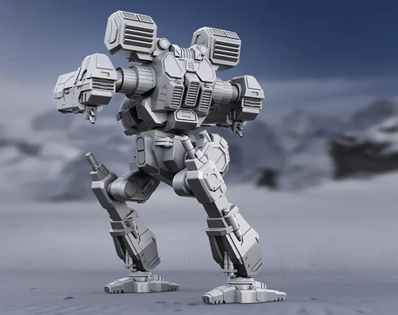 Battletech Mad Cat MkII Фигурки 3D-печатная модель STL-файлы