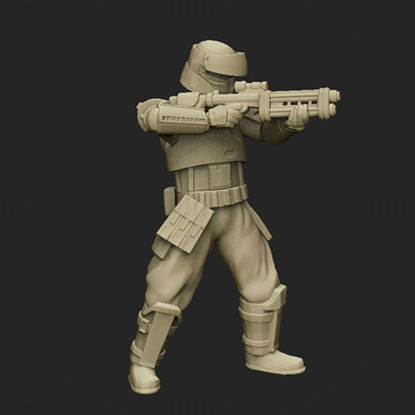 Modelo de impresión 3D de Beach Trooper STL