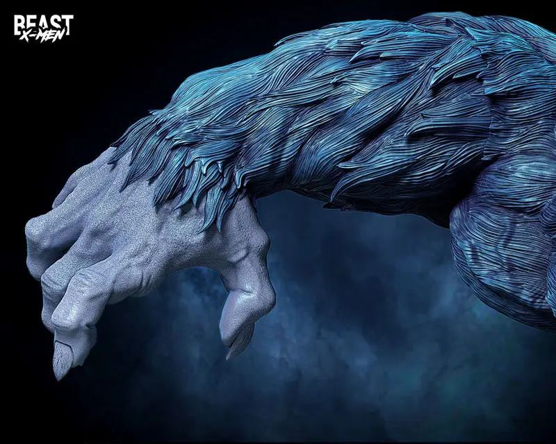 野兽X战警雕像3D打印模型STL