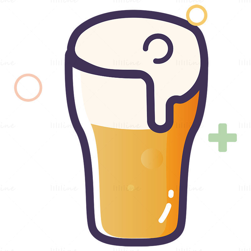 Beer drink vector