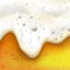 Beer foam bubble vector