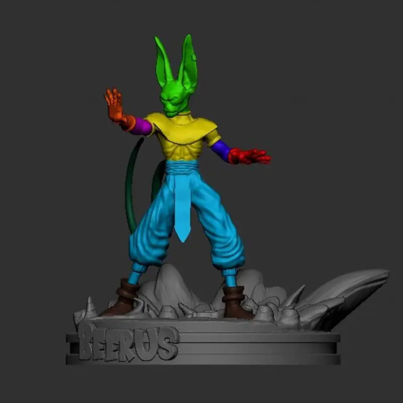 Beerus Dragon Ball Z 3D Print Model STL FIles