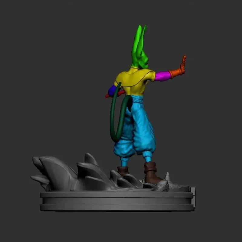 Beerus Dragon Ball Z 3D Print Model STL FIles