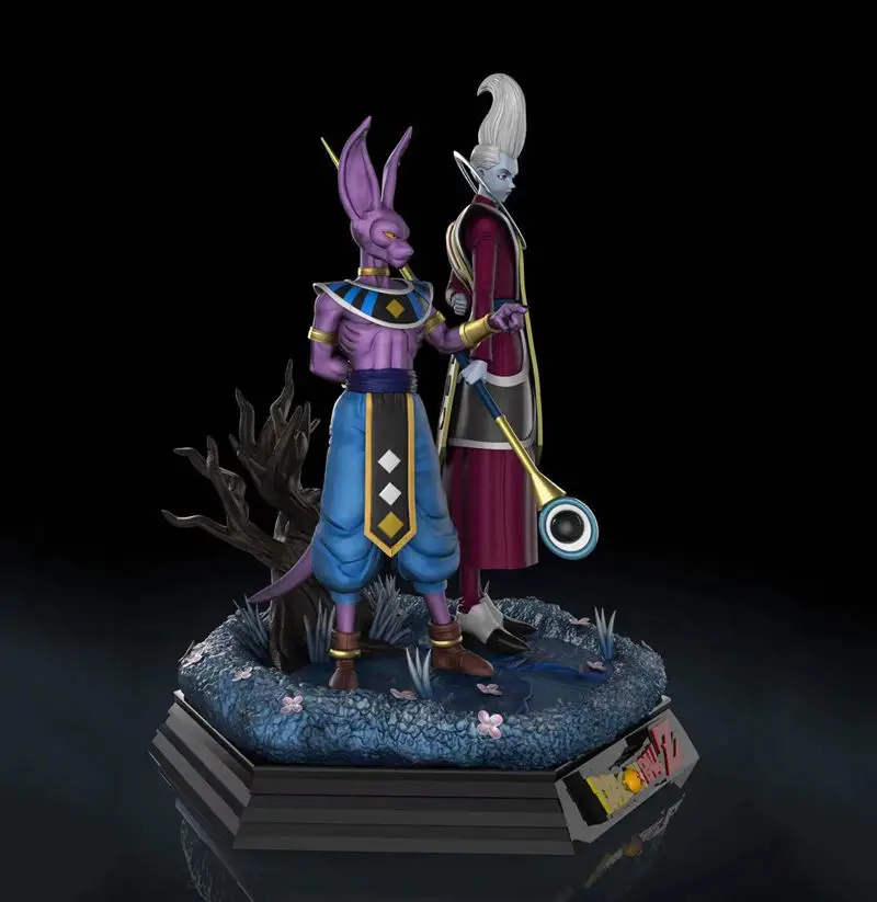 Beerus & Whis Dragon Ball 3D Printing Model STL