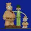 Beetle Bailey, Sergeant Snorkel и Otto 3D Printing Model STL