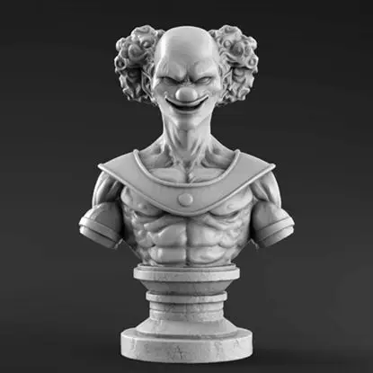 File STL del modello di stampa 3D della figurina del busto di Belmod