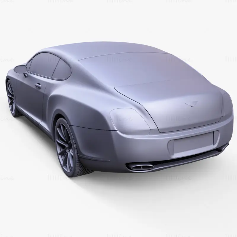 3D модел Bentley Continental