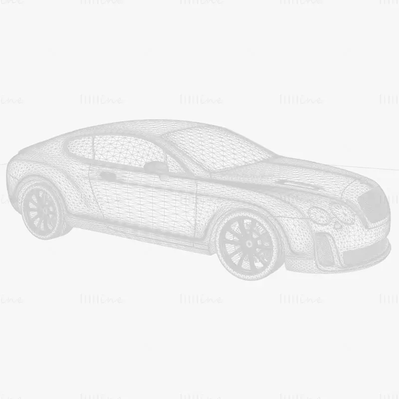 3D модел Bentley Continental