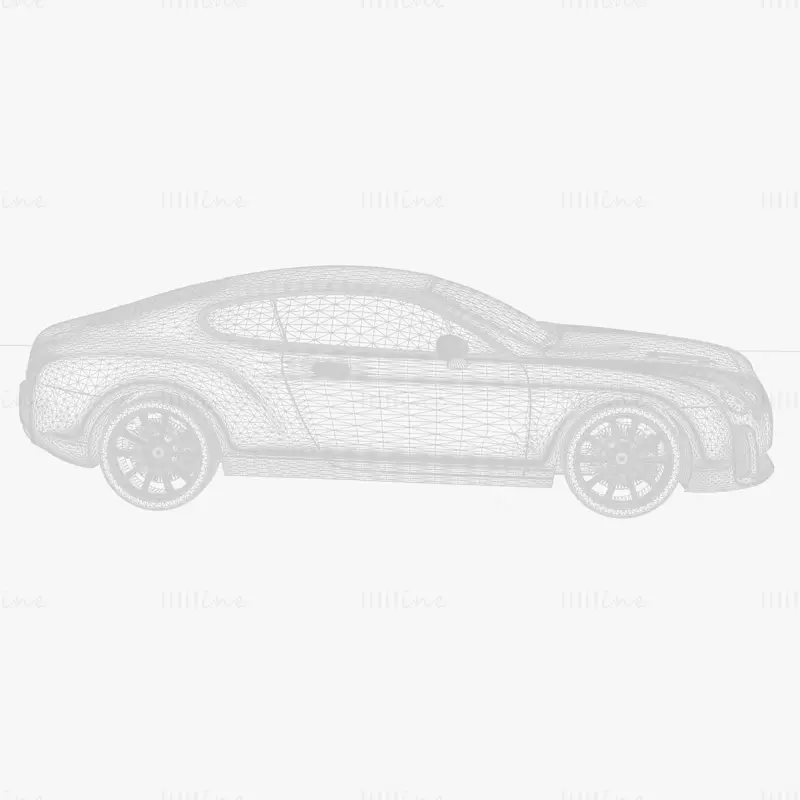 3D модел Bentley Continental