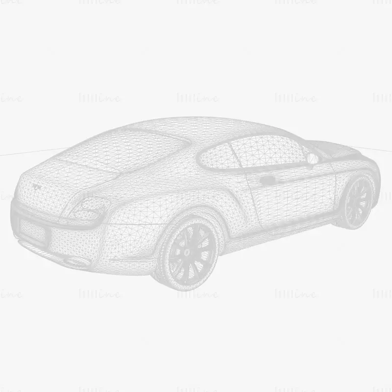 Bentley Continental 3D Model