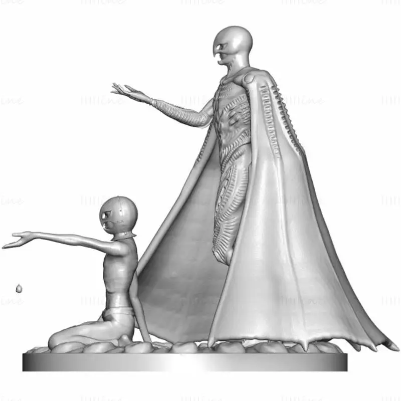 Model de imprimare 3D Berserk Femto și Griffith