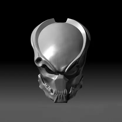 Tragbare Berserker-Predator-Maske, 3D-Druckmodell