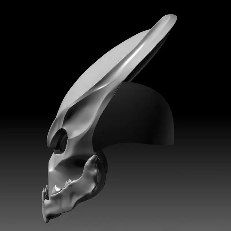 Modèle d'impression 3D de masque portable Berserker Predator