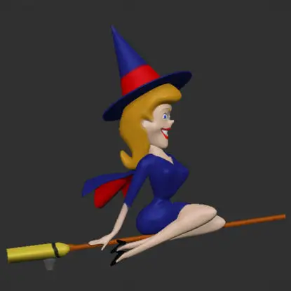 Bewitched 60's 3d printing model stl