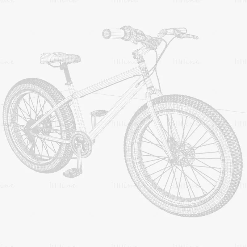 Bicycle Road Race 3D Model