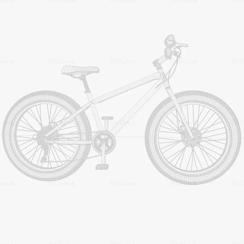Bicycle Road Race 3D Model