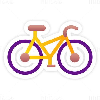 vector de bicicleta