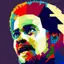 Bill Withers US R&B Singer Pop Art WPAP Vector
