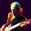 Billy Sheehan Bass Musician Pop Art WPAP Vector