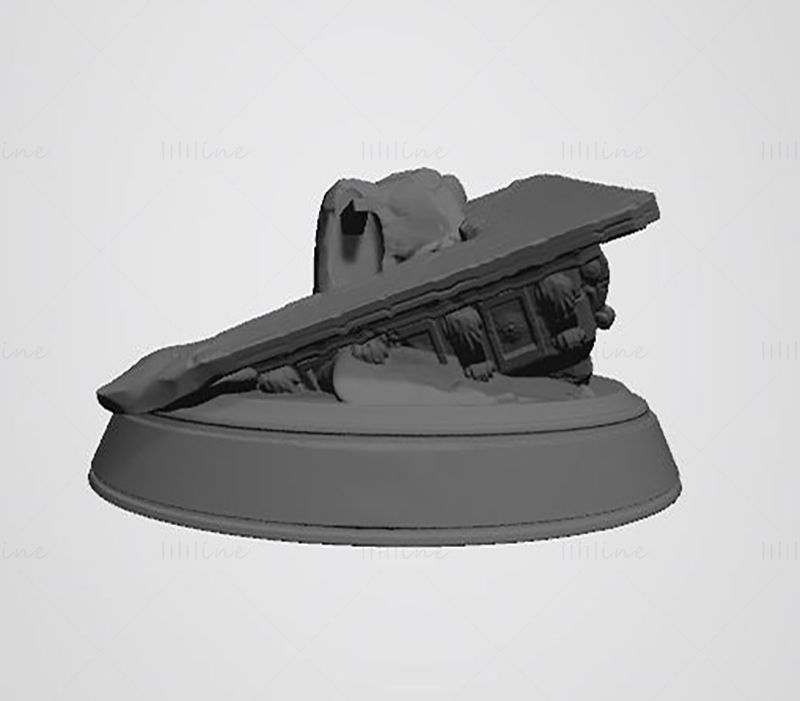 Black Adam Statues Modelo de impresión 3D STL
