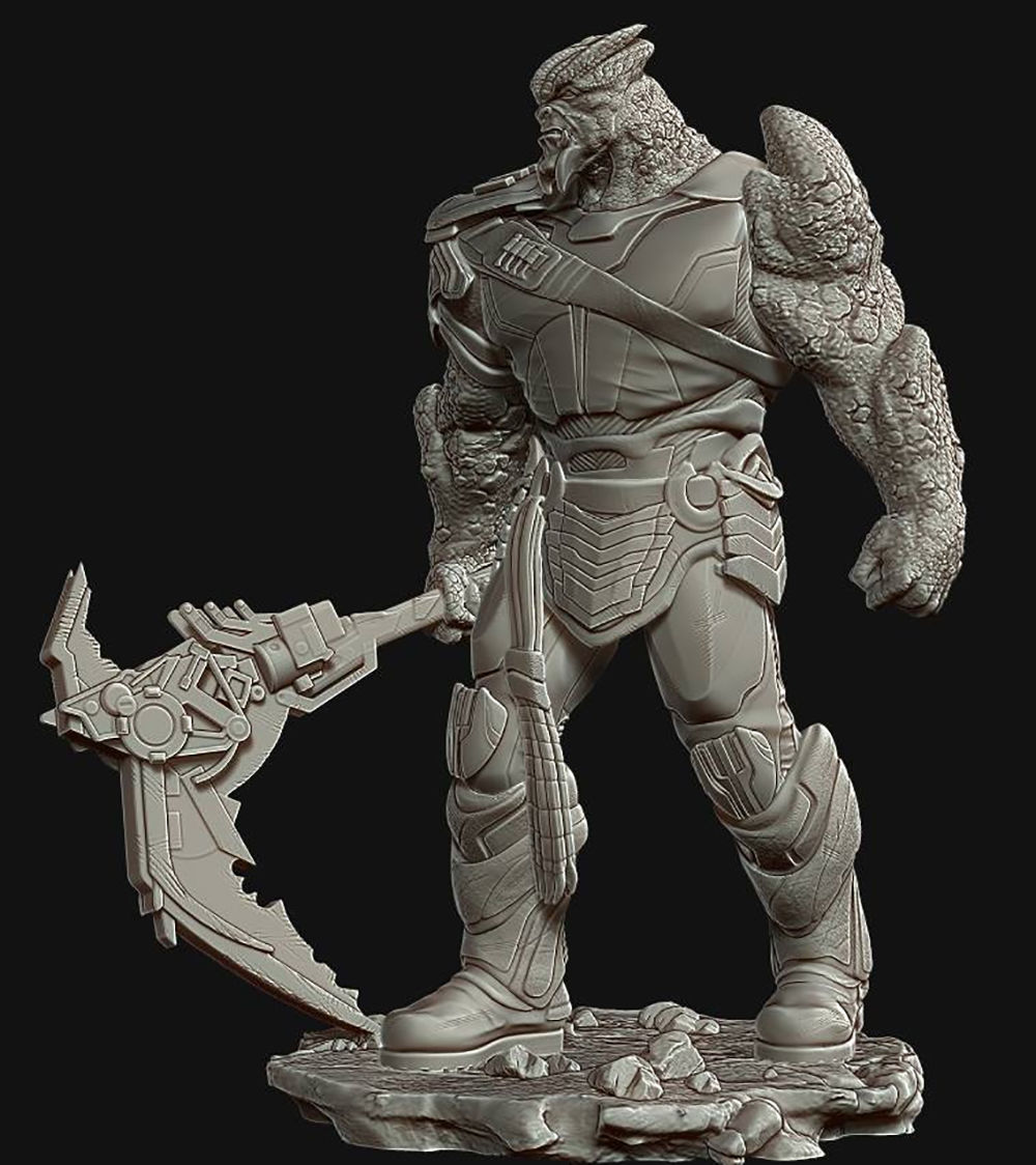 Black Dwarf - Cull Obsidian 3D Printing Model STL