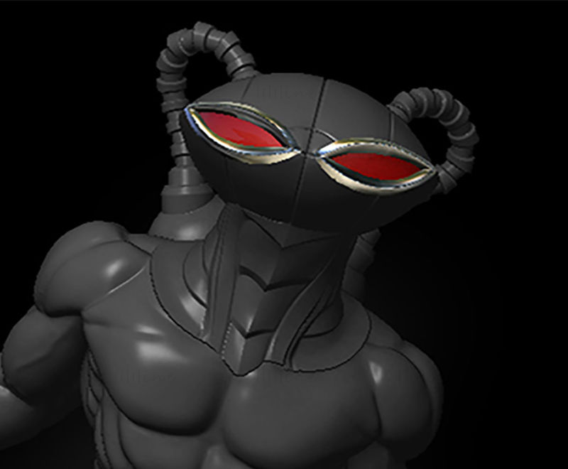 Black Manta - Darkness from the Sea Modelo de impressão 3D STL