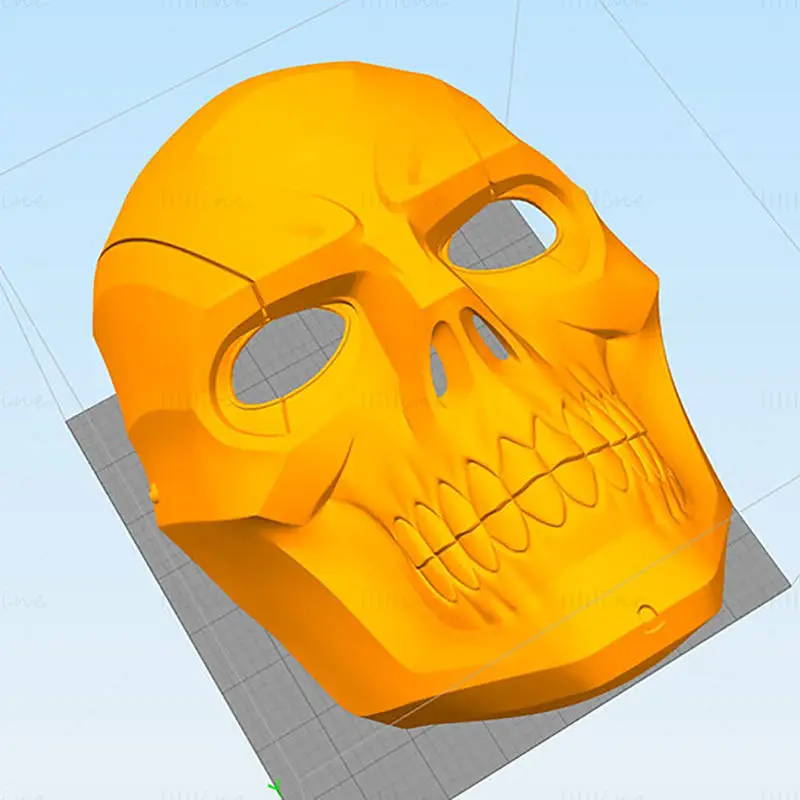 Черная Маска Шлем Рыцаря Аркхэма Модель для 3D-печати STL