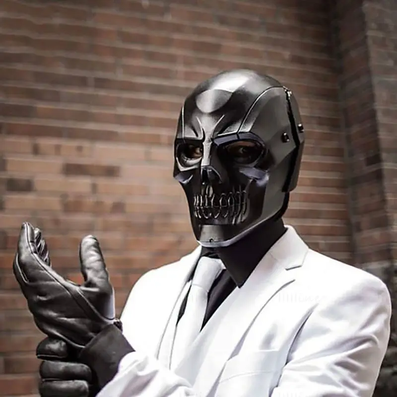 Máscara Negra Arkham Knight Casco Modelo de Impresión 3D STL