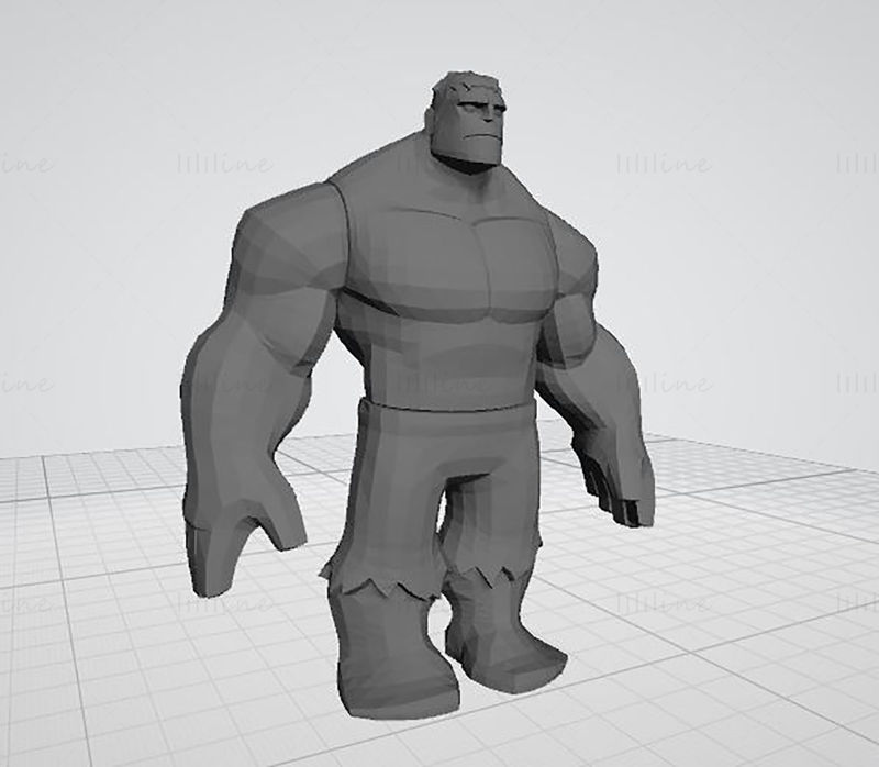 Black Panther en Hulk Infinity 3D-printmodel STL