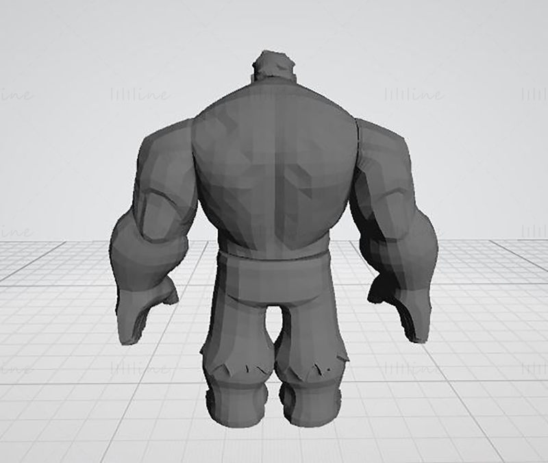 Pantera Negra y Hulk Infinity Modelo de impresión 3D STL