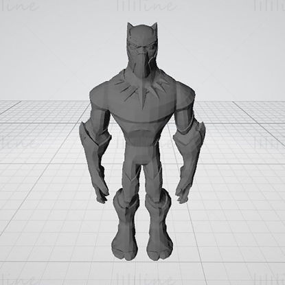 Black Panther and Hulk Infinity 3D Printing Model STL