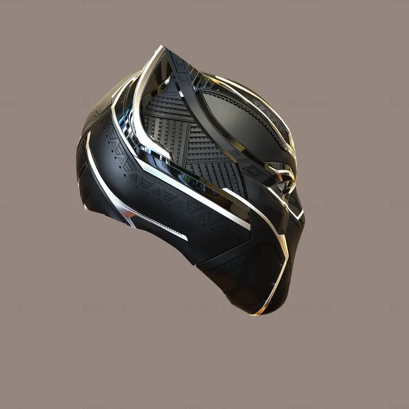 黑豹内战头盔 3D 打印模型 STL