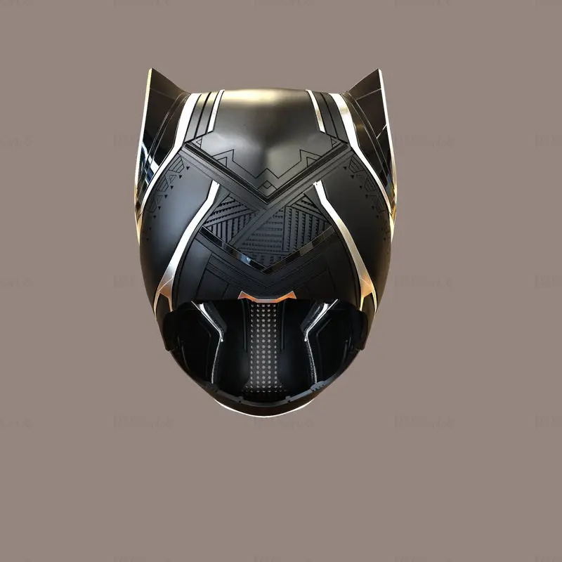 Black Panther Civil War Helmet 3D Printing Model STL