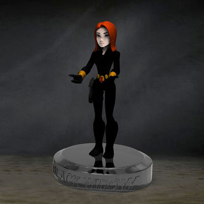 Black Widow 3D Printing Model STL