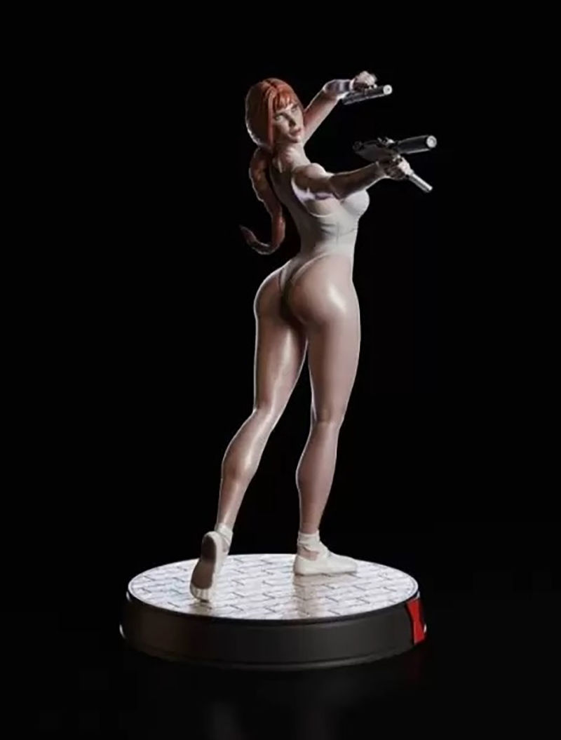 مدل چاپ سه بعدی Black Widow Dancer مدل STL