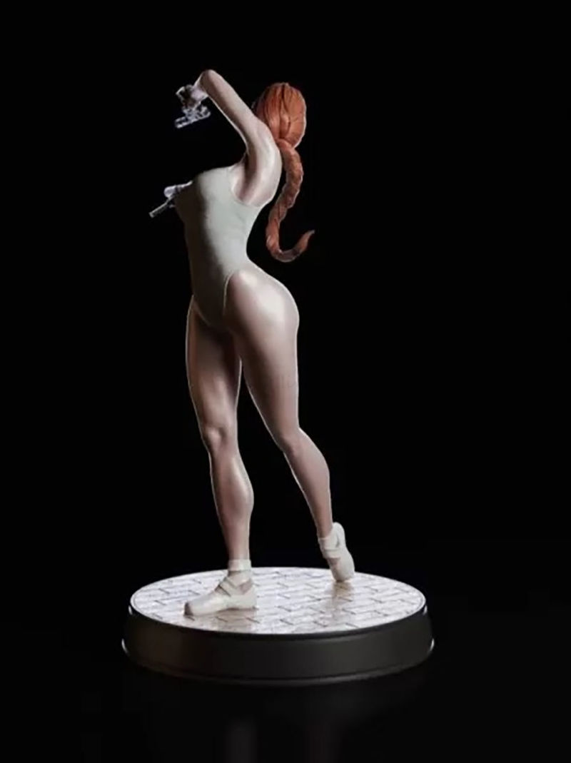 مدل چاپ سه بعدی Black Widow Dancer مدل STL
