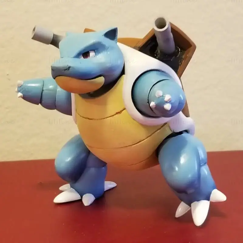File STL del modello di stampa 3D di Blastoise (Pokemon)
