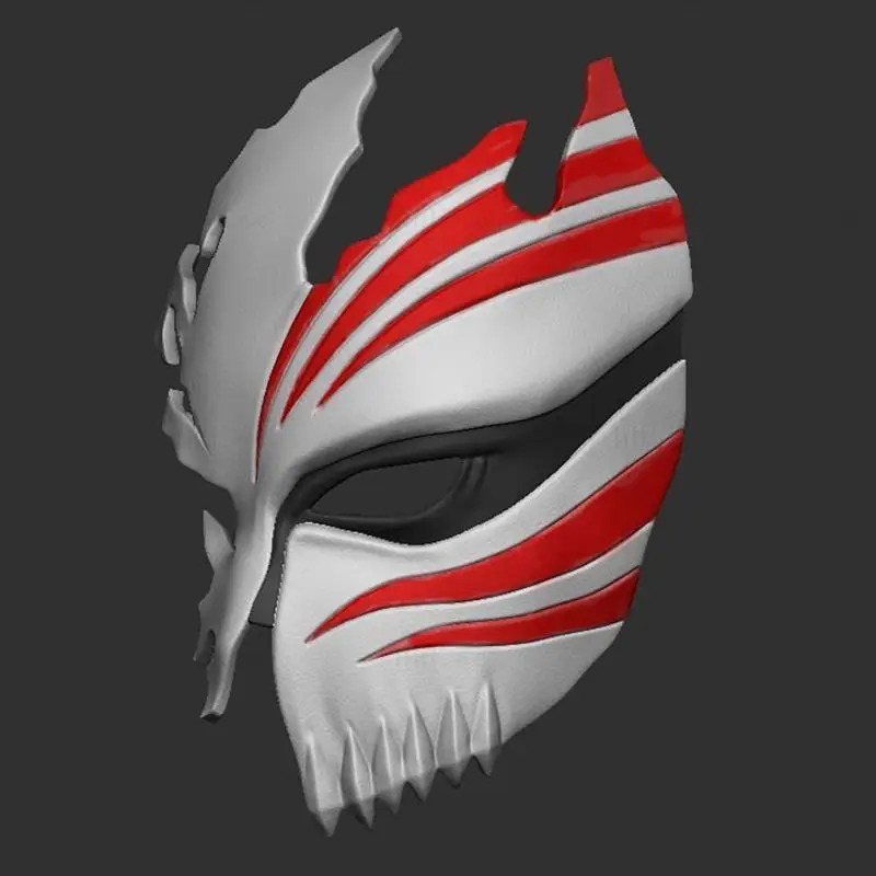 Bleach Ichigo Half Hollow Mask 3D Printing Model STL