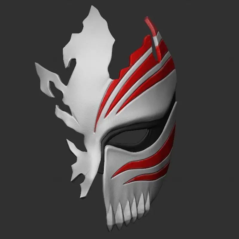 Полуполая маска Bleach Ichigo Модель для 3D-печати STL